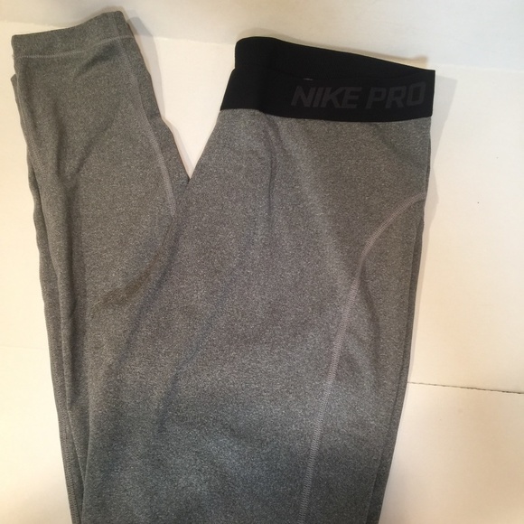 Nike Pants - NIKE PRO GRAY TRAINING PANTS SIZE XL